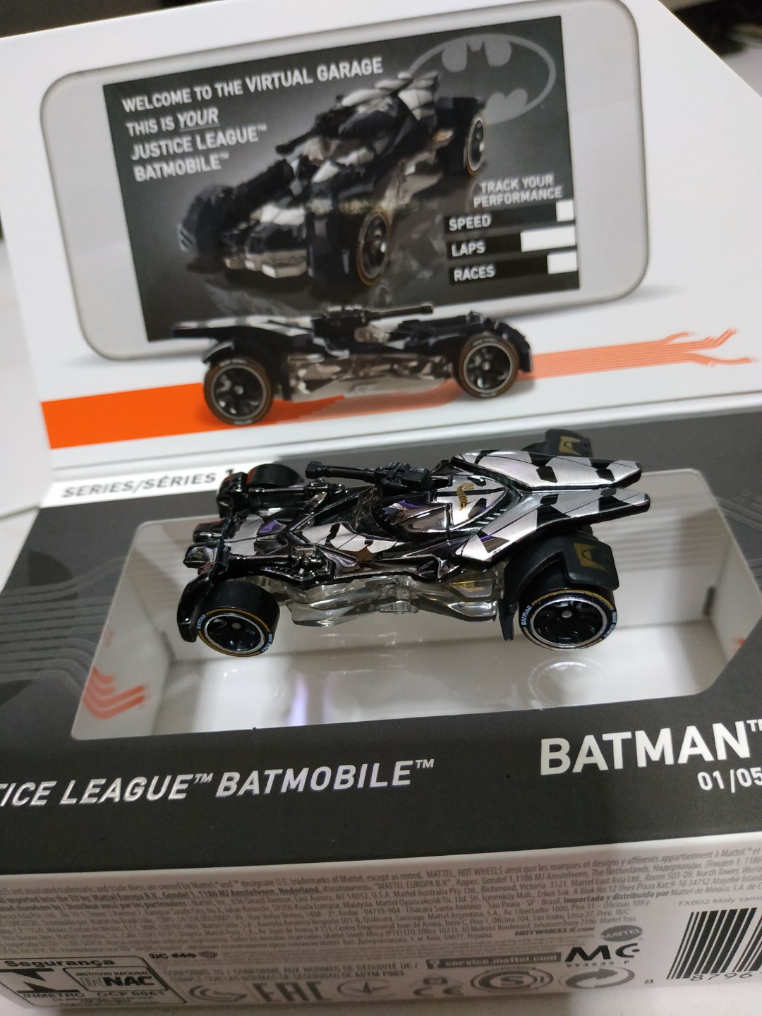 hot wheels id the dark knight batmobile