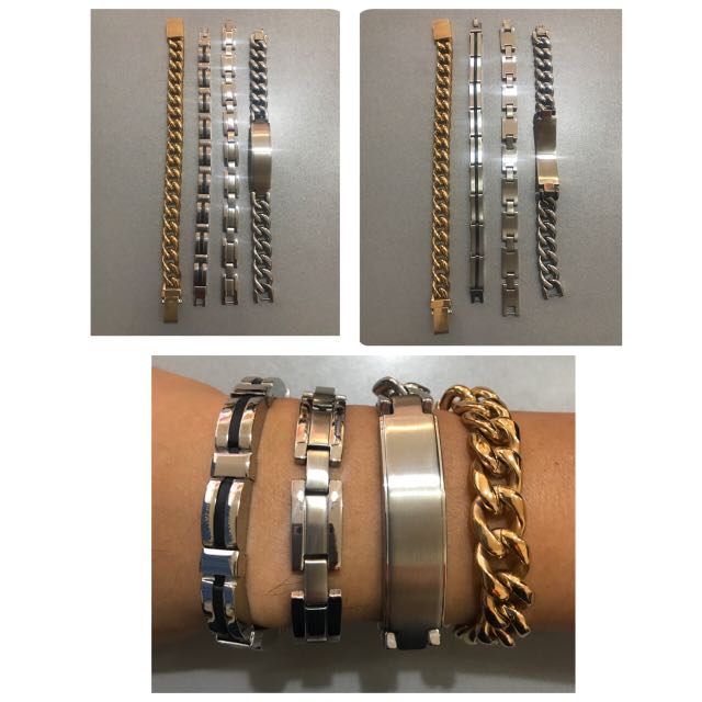 Simple for men titanium steel bracelet  ⛓$50/each⛓