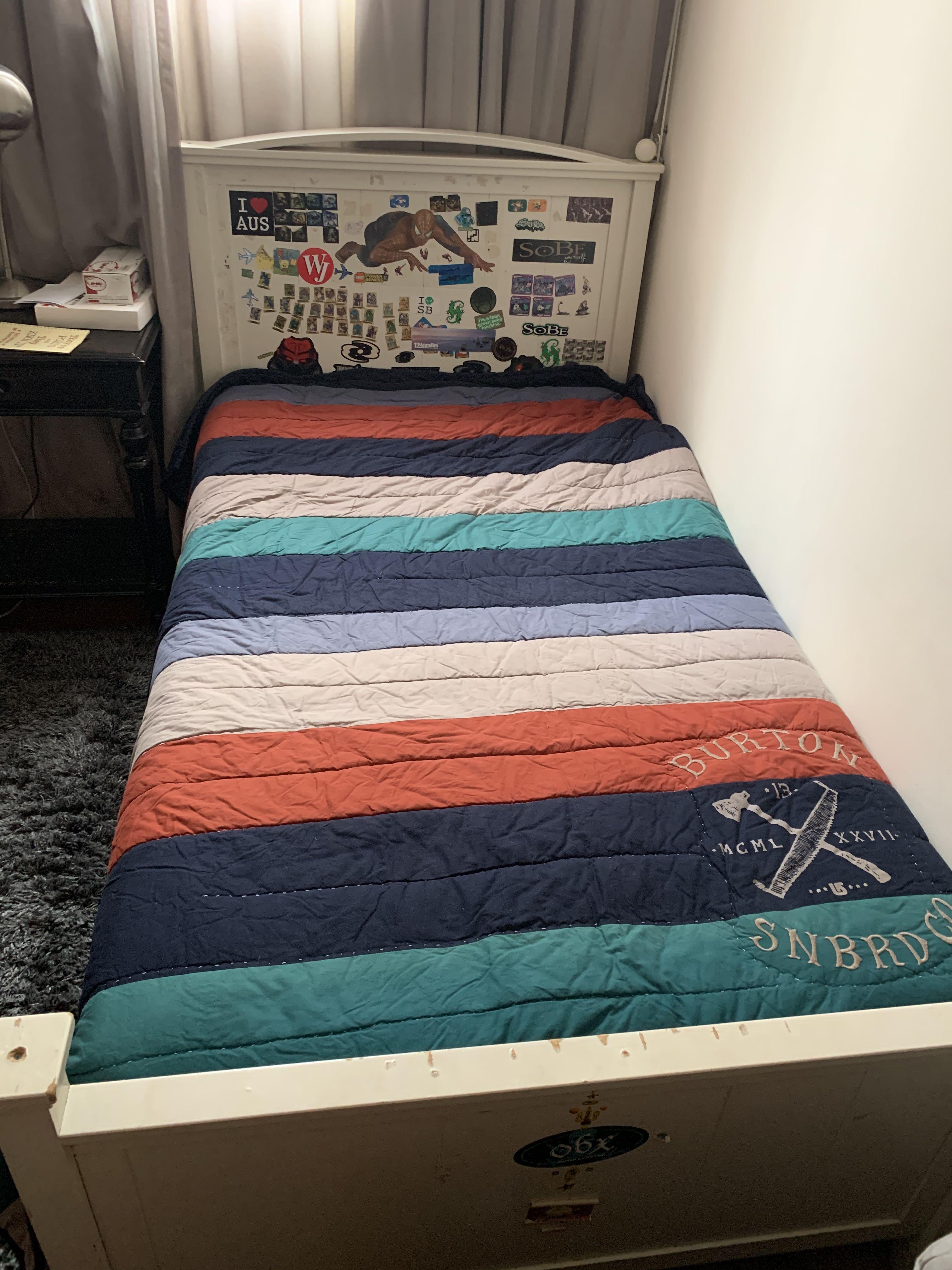 Lego single sale bed frame