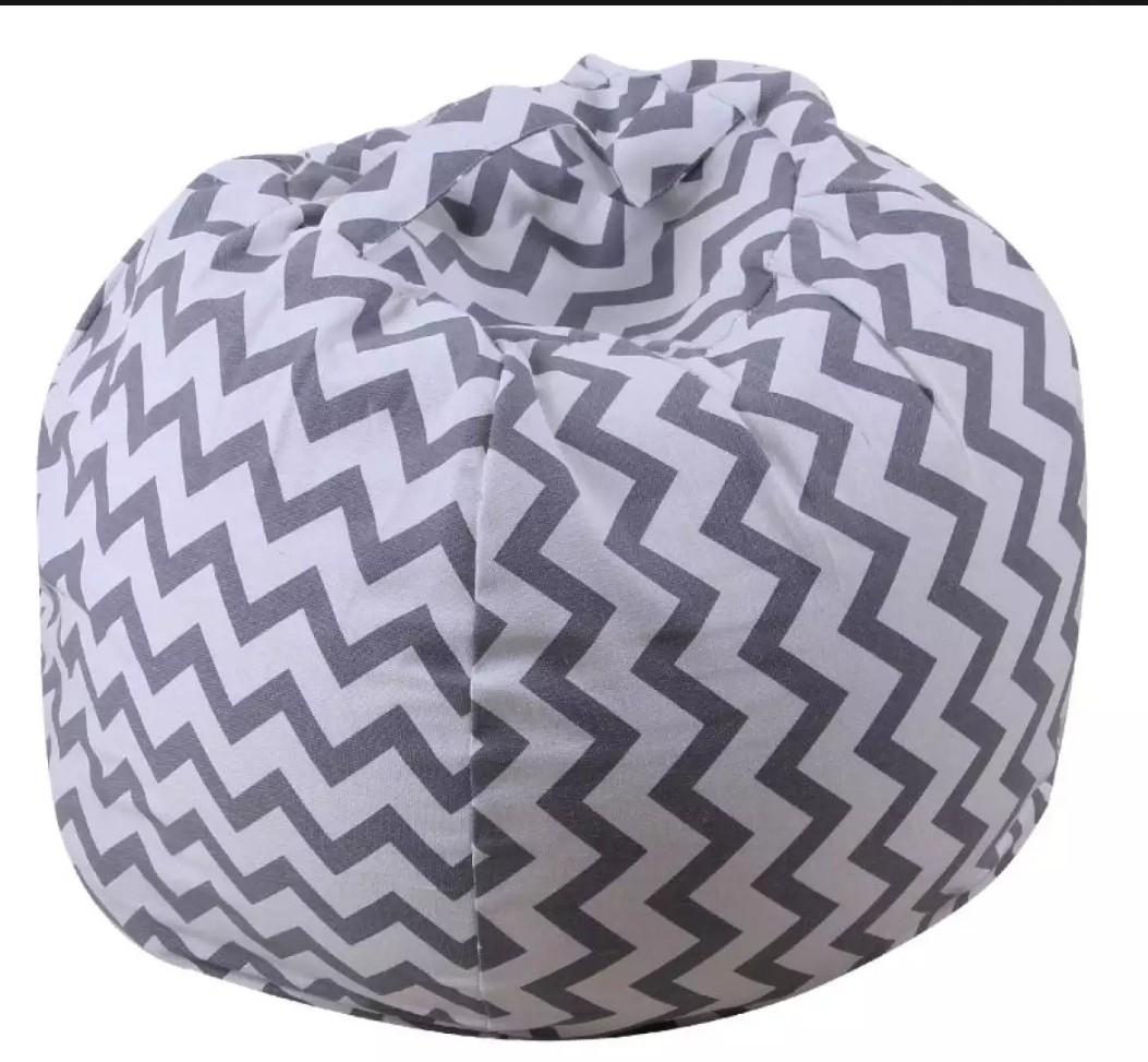 Stuffed Toys Storage Bean Bag Chair (Category: Other Kids Furniture) located in Marikina City. Submitted by grix08 (Listing ID 262423698, Image 3). Description: Excess from batch orders posted in other group. Limited stocks only, 2 sets per design only. This storage bag is perfect for storing your kid's stuffed toys or even pillows / blankets, keeping your house organized and free from clutter. It also acts as a regular bean bag chair and is a gr
