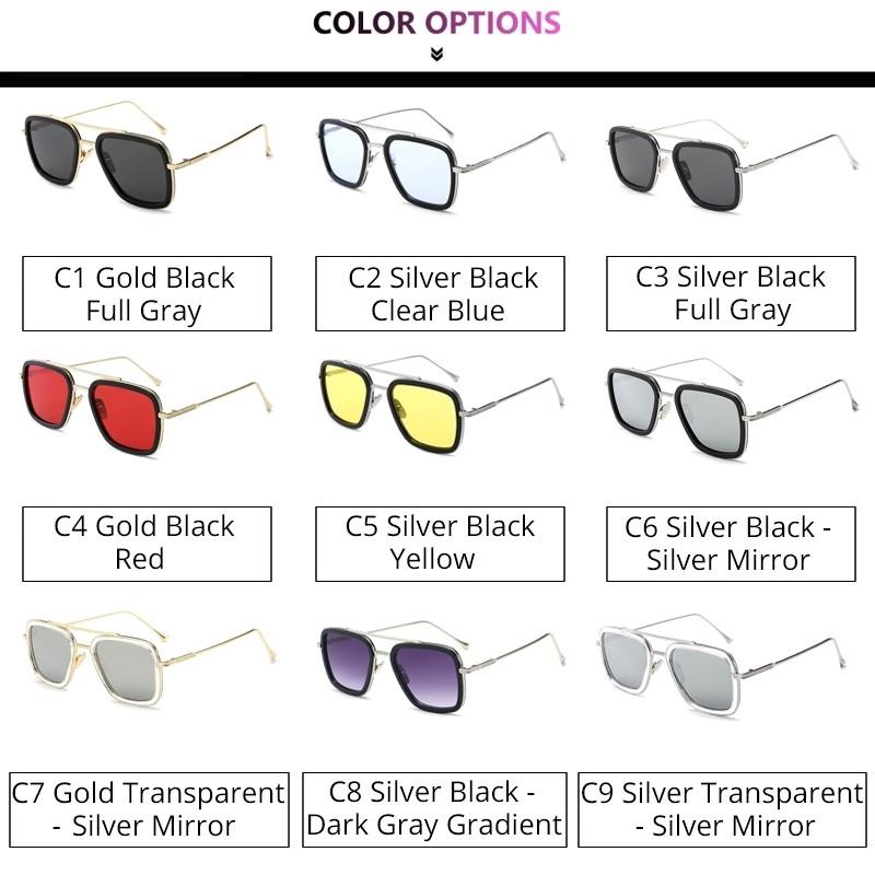 Iron Man Goggles Name Infinity War Tony Stark Specs Name Frame