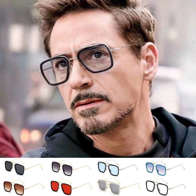 Tony Stark Iron Man Glasses Spider Man Far From Home Edith