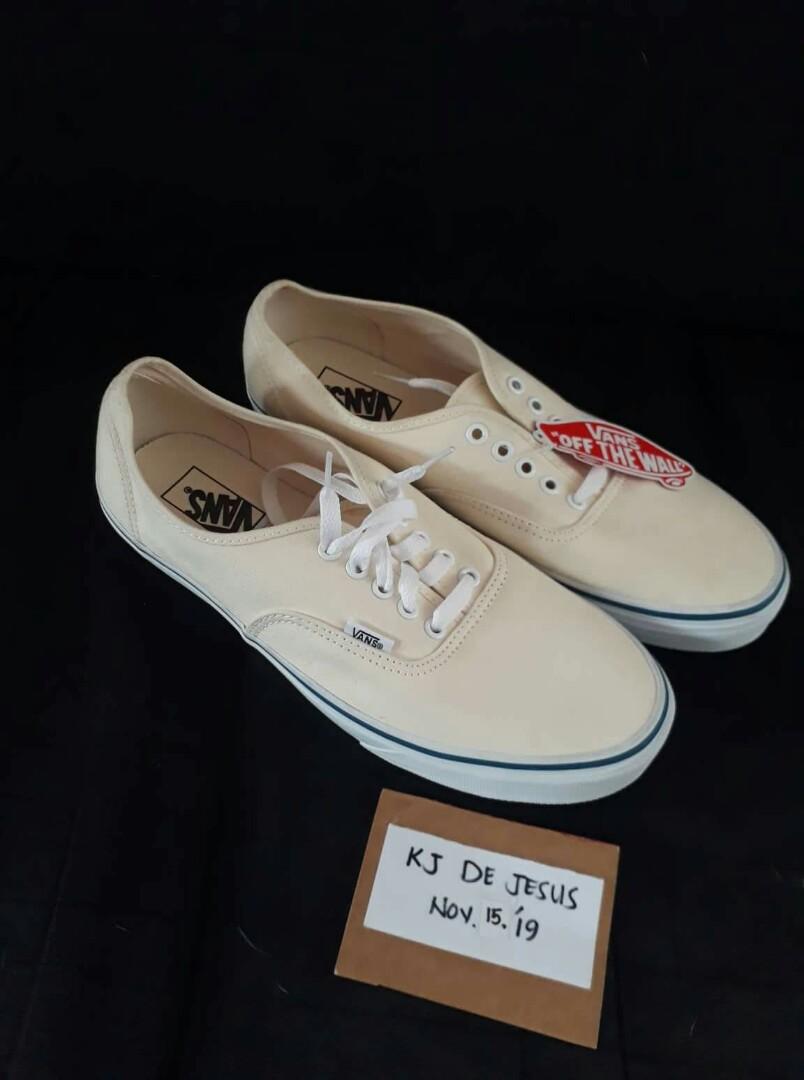 vans authentic off white shoes
