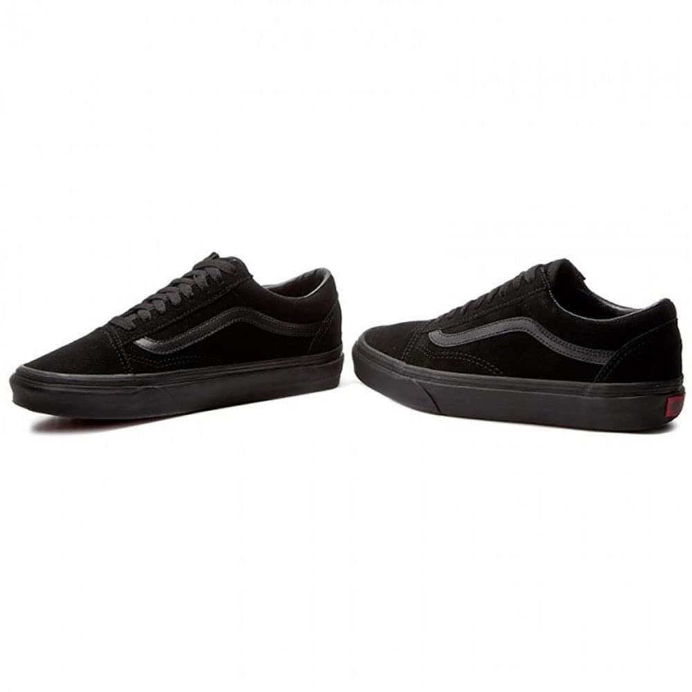 vans old skool black suede