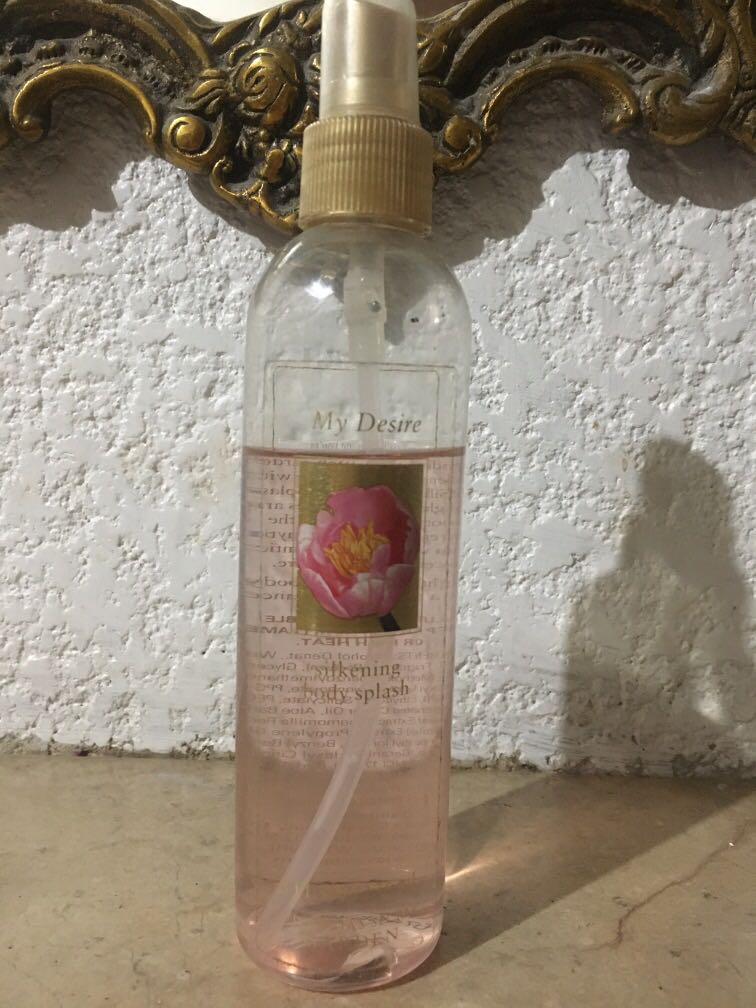 Victoria S Secret My Desire Silkening Body Splash Beauty Personal Care Fragrance Deodorants On Carousell