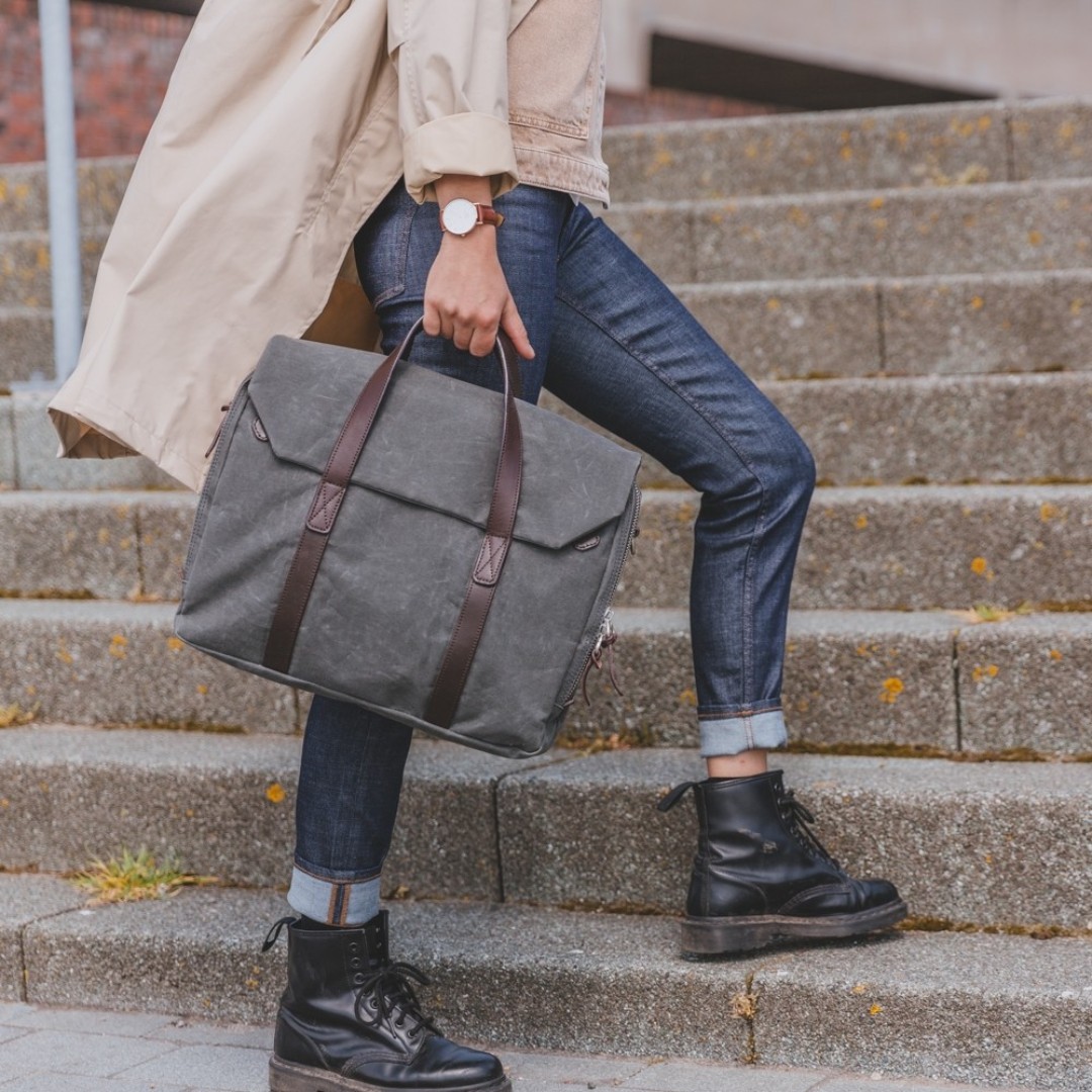 Wally Briefcase Property Of, Men's Fashion, Bags, Briefcases on Carousell