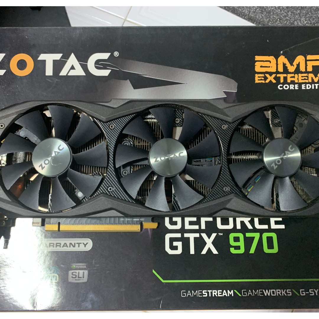 Zotac GTX 970 4GB AMP Extreme Core Edition Computers Tech