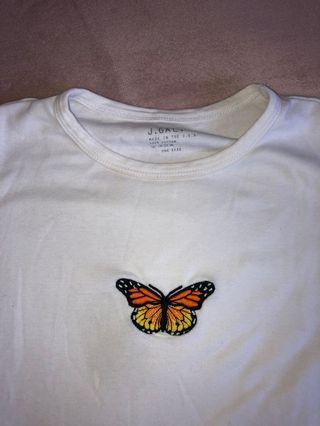 Brandy Melville Butterfly top
