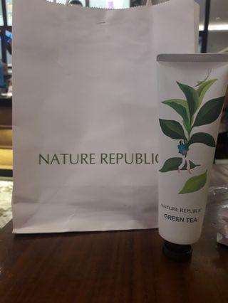 Nature republic hand cream