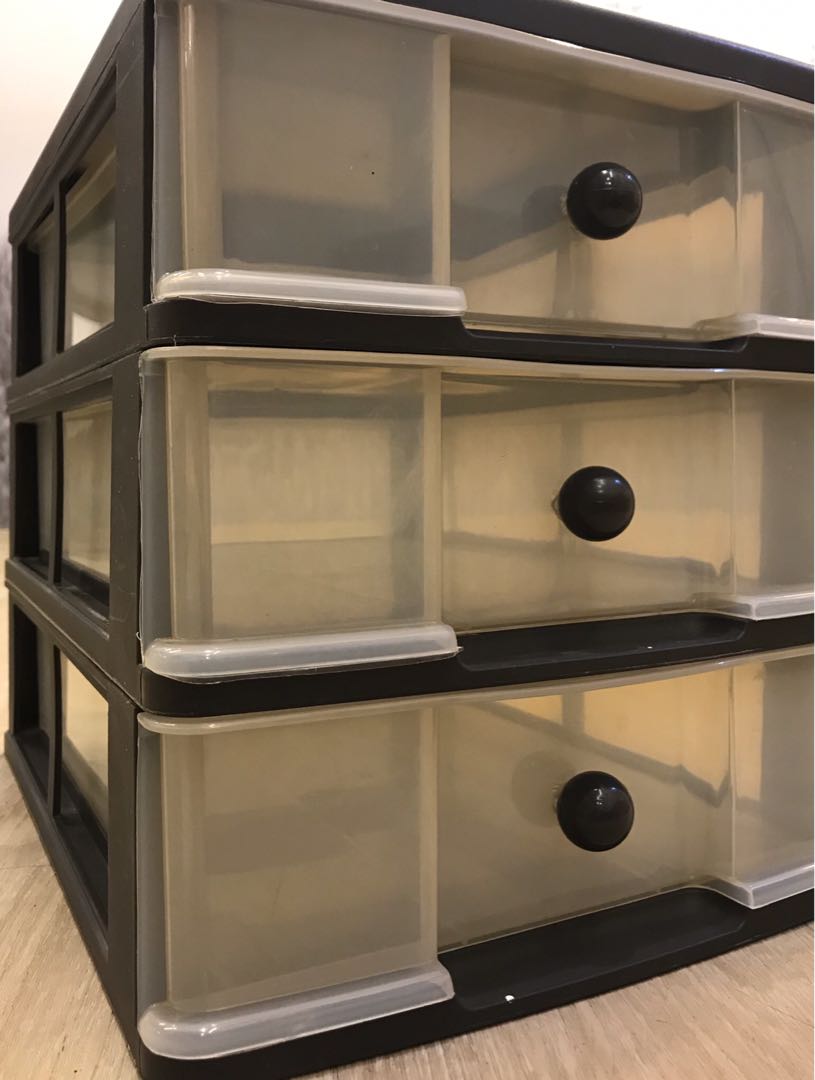 3-Tier Storage Box, Furniture & Home Living, Home Improvement ...