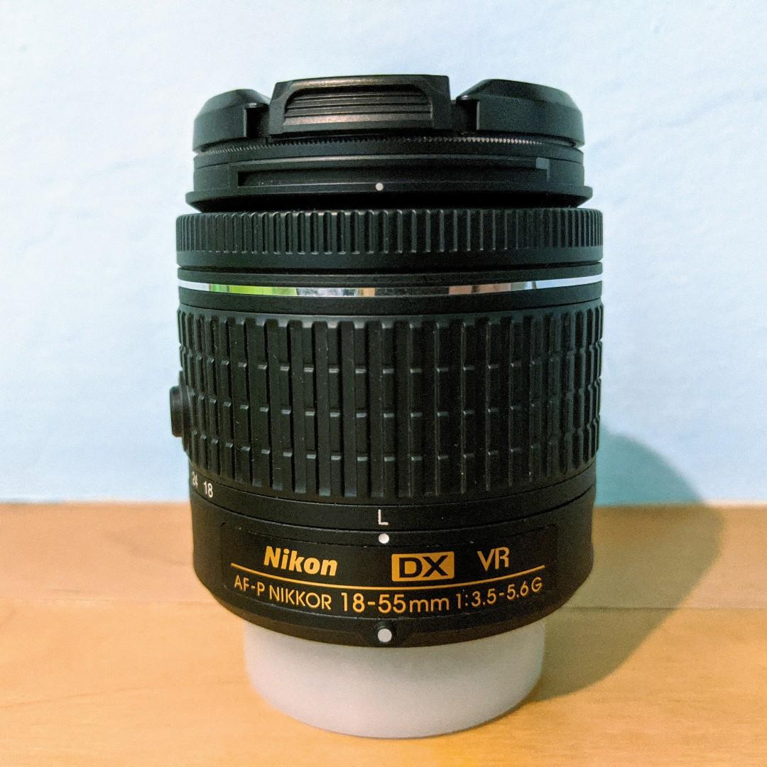 Af P Dx Nikkor 18 55mm F 3 5 5 6g Vr Photography Lenses On Carousell