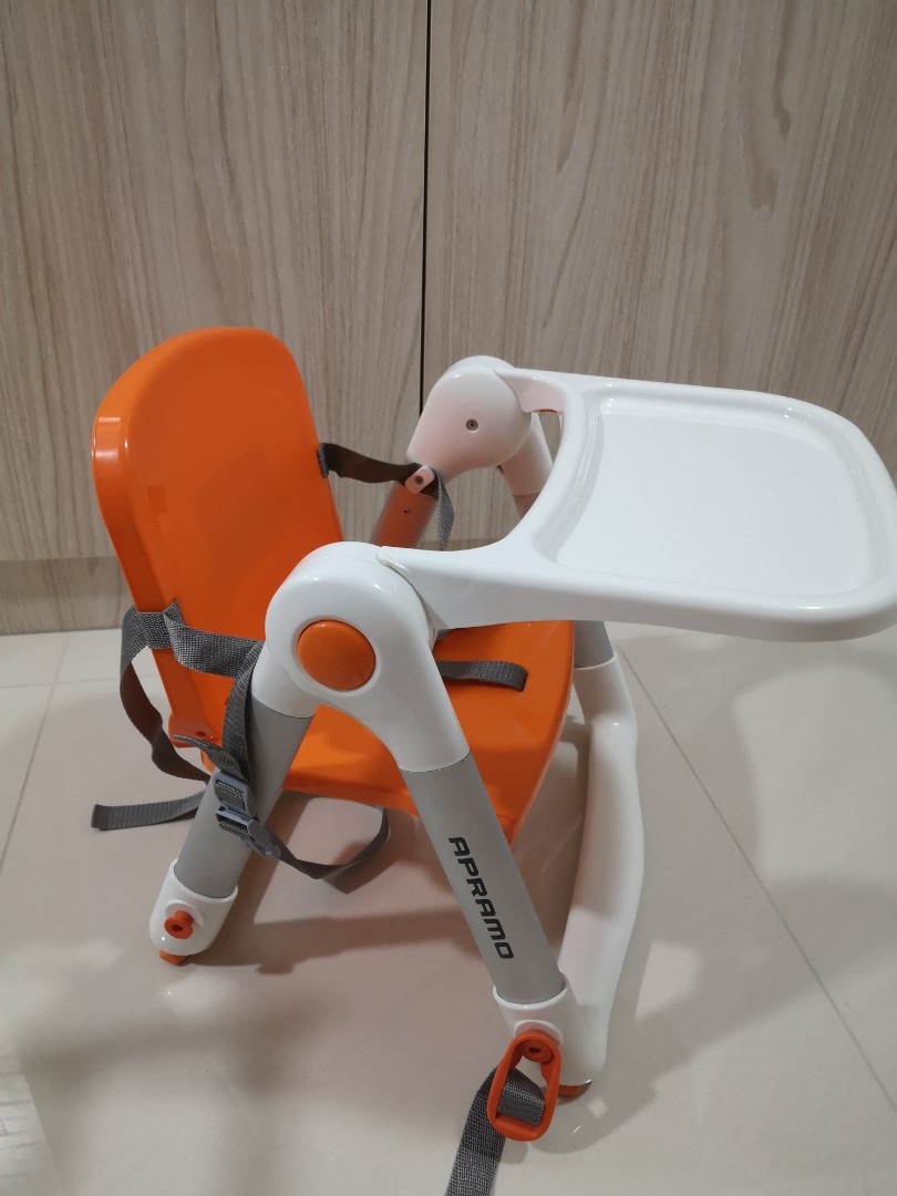 Apramo portable baby chair Babies Kids Nursing Feeding Baby High Chairs on Carousell