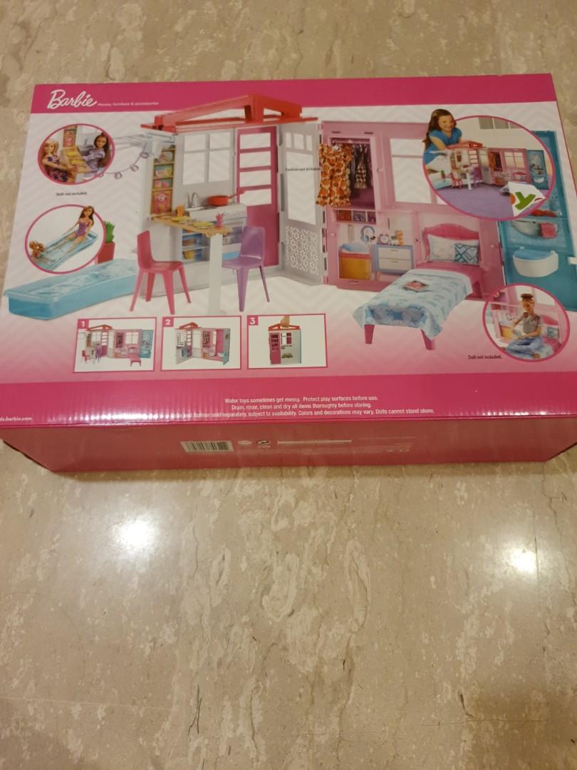 Barbie fully furnished discount close and go