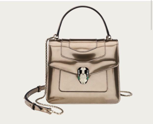 Bvlgari serpenti forever on sale flap cover bag