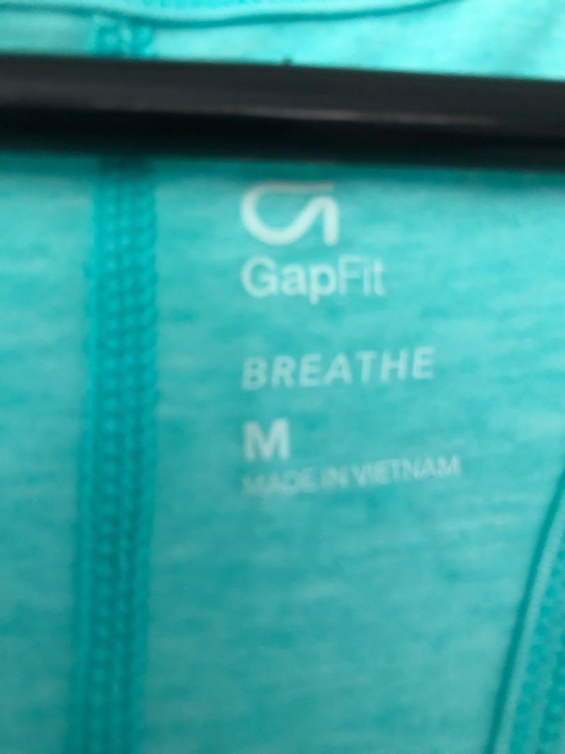 BNWT GapFit Breathe Racerback Workout Top (Category: Activewear) located in Manila. Submitted by una.ph (Listing ID 250624776, Image 3). Description: Item is brand new with tag :) Perfect athletic top for your everyday workout! #athleticgear #athleticwear #gymattire #workoutclothes #yogawear #yoga.