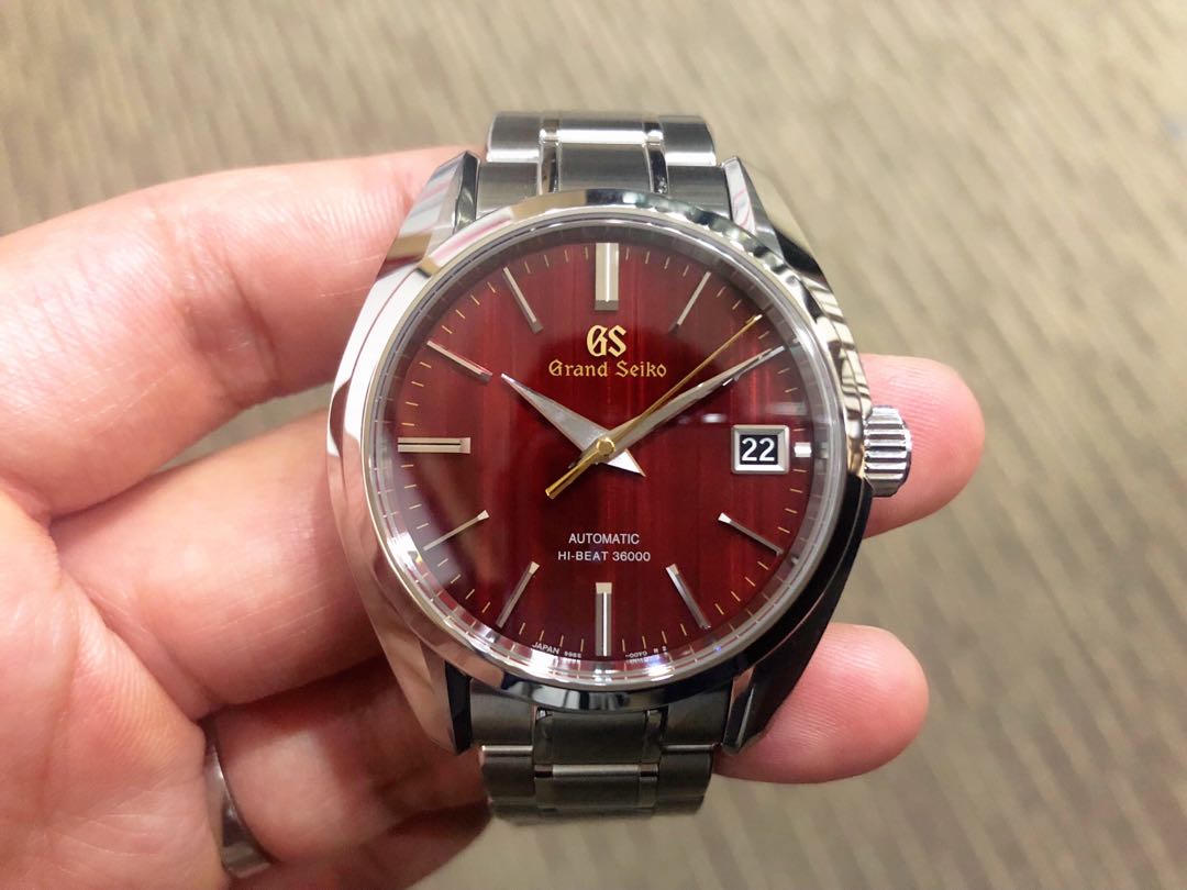 Brand New Grand Seiko Hi Beat Autumn Limited SBGH269, Luxury, Watches on  Carousell