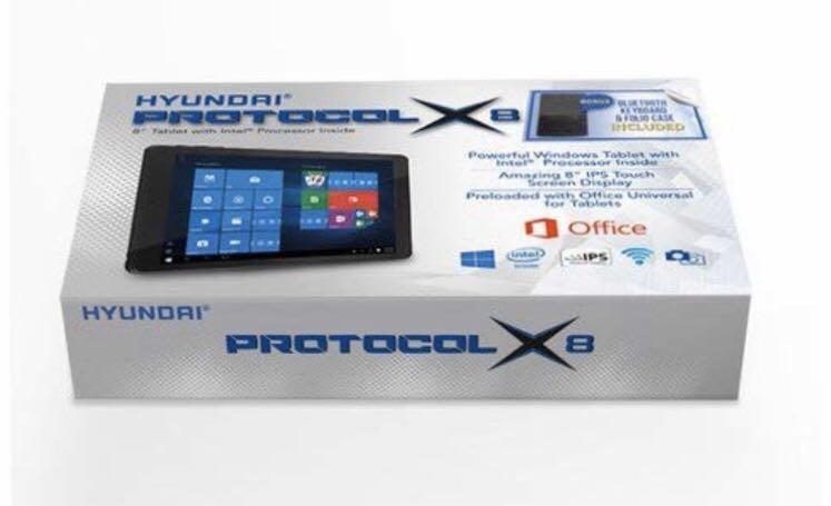Brand new Hyundai Protocol X8 Intel Atom 8" 2-in-1 PC With 2GB Memory