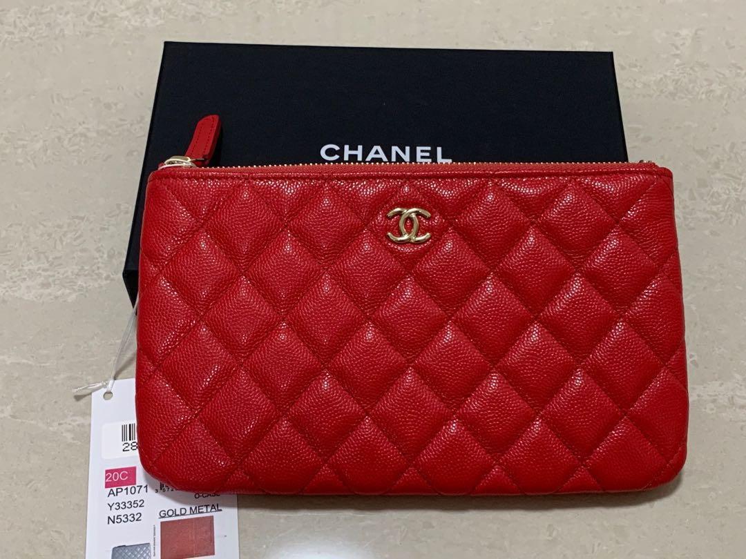 Chanel hotsell 20c red