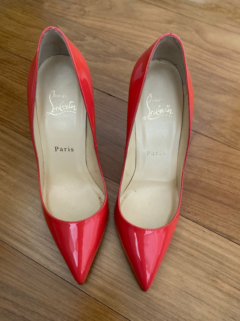 Christian Louboutin Pigalle red patent 