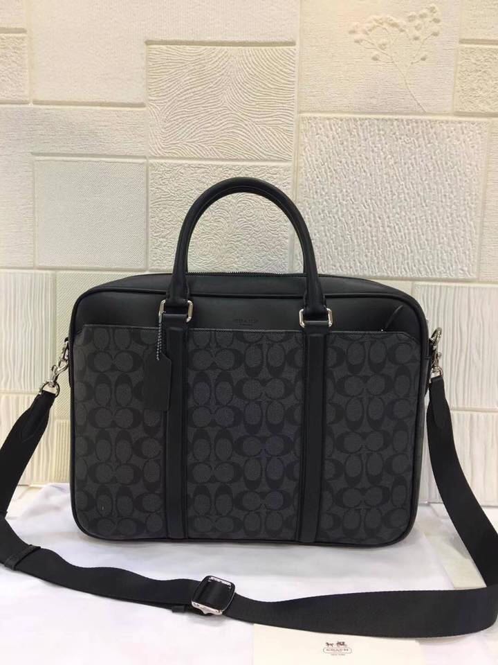 Coach Laptop Bag, Men's Fashion, Bags, Briefcases on Carousell