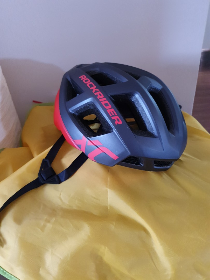 Decathlon Rockrider Bicycle Helmet Bicycles Pmds Parts Accessories On Carousell