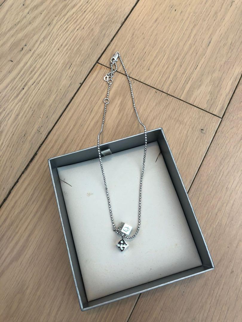 Dior 2024 dice necklace
