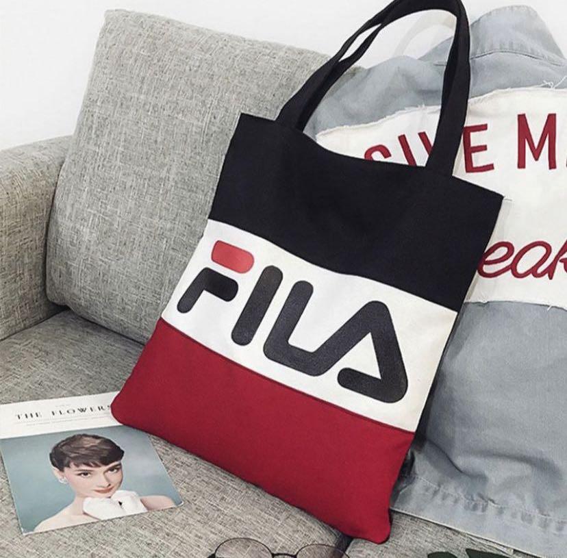 Fila tote bag korea deals