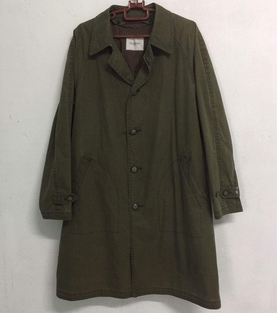 Free Postage Durban Trench Coat, Men's Fashion, Coats, Jackets and Outerwear on Carousell