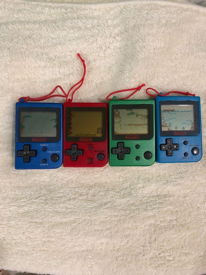 Game & Watch (SOLD AS SET) (Category: Nintendo) located in Navotas City. Submitted by oishii628 (Listing ID 262713915, Image 1). Description: Game & Watch (Octopus, Parachute, Fire, Donkey Kong Jr) All working Sold as set only Lucky Chinatown Mall or Bluebay Walk meet up 09626916786 .