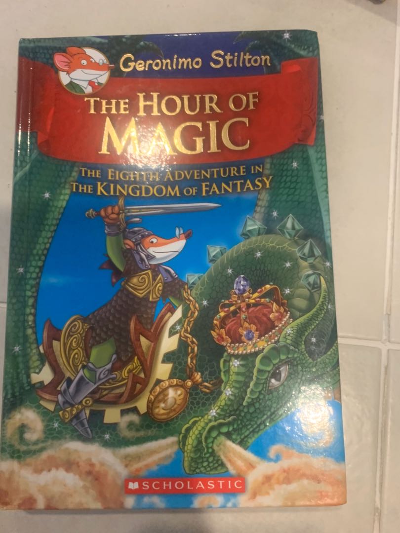 Geronimo Stilton the hour of magic, Books & Stationery, Fiction on