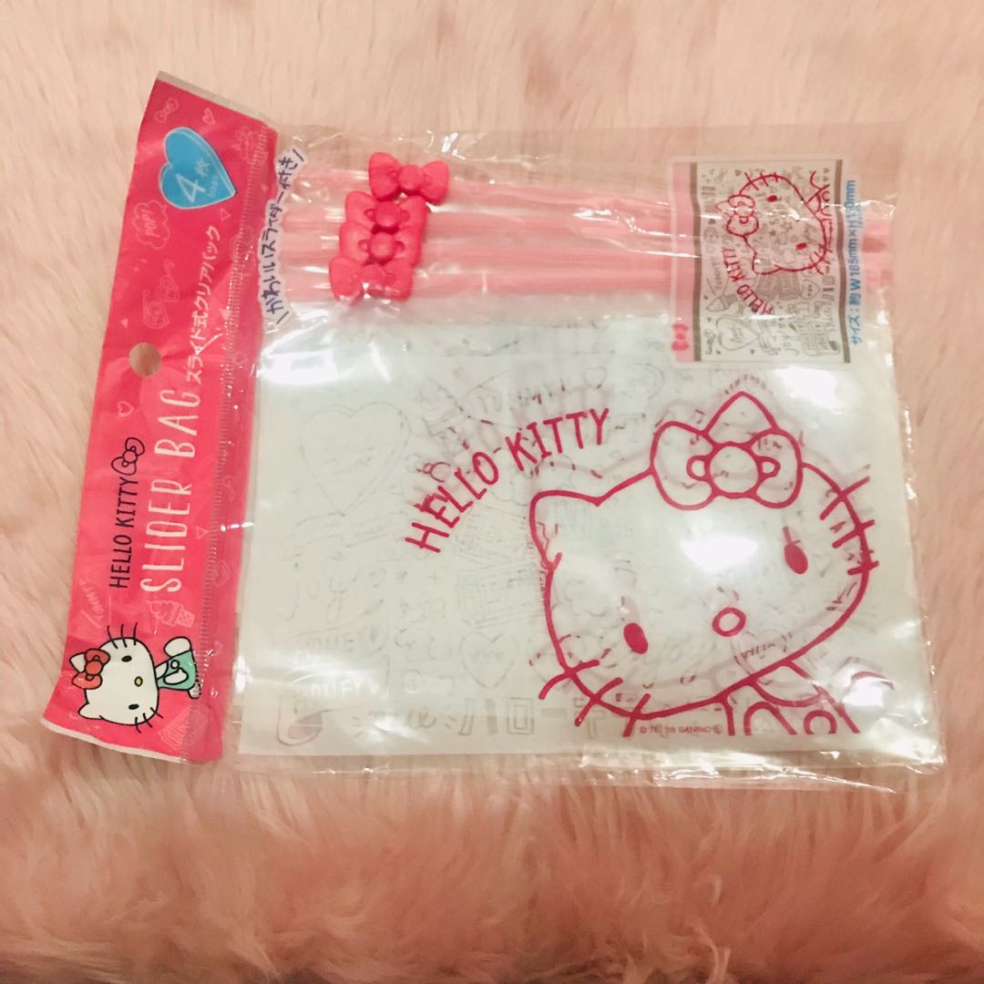 Hello Kitty Slider Bag, Hobbies & Toys, Stationary & Craft, Craft