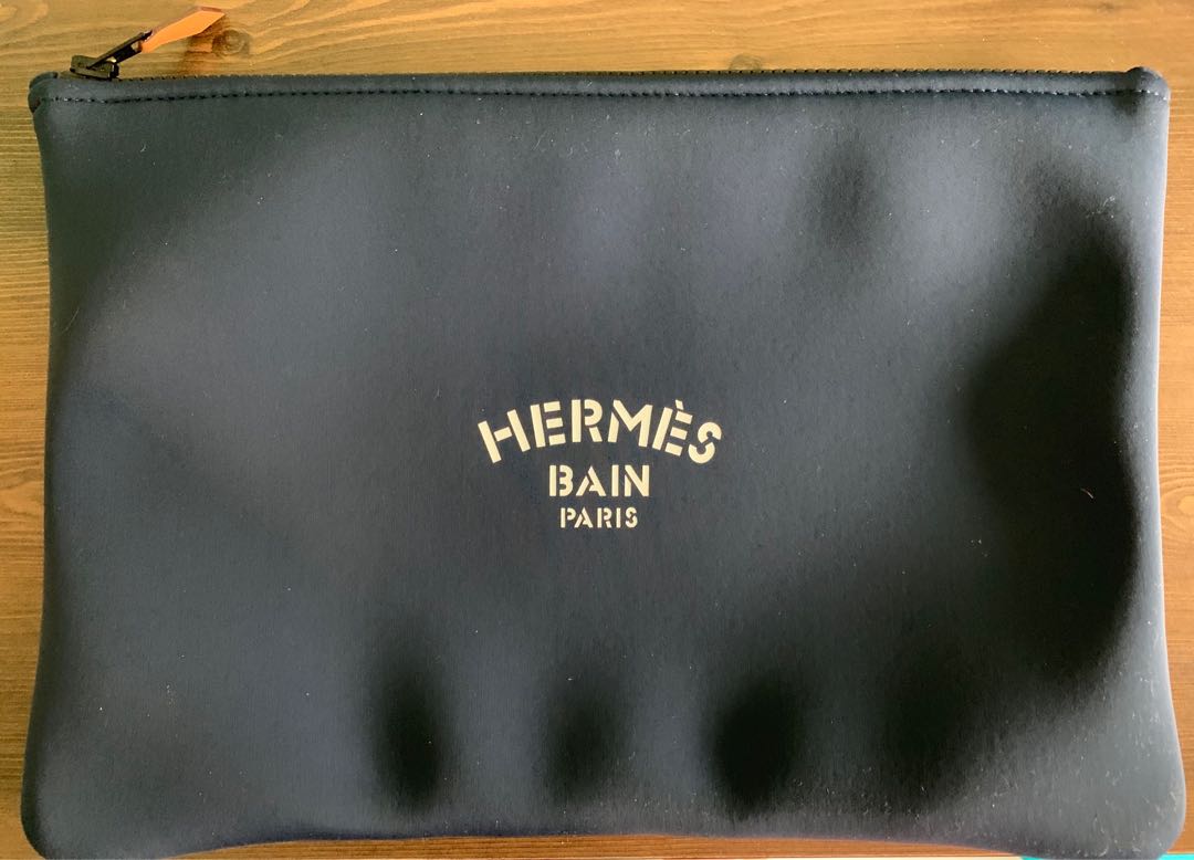Hermes neoprene online pouch