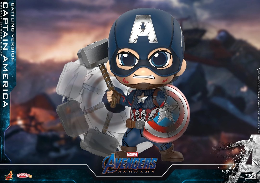 captain america battling version
