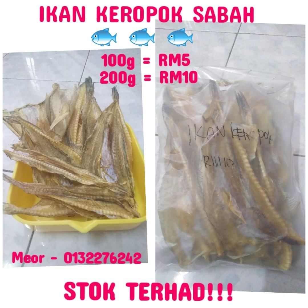 Ikan Keropok Sabah Food Drinks Packaged Snacks On Carousell