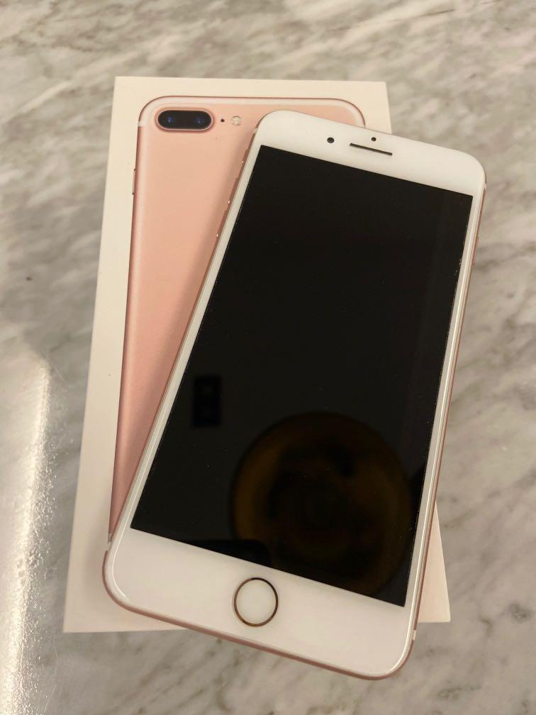iPhone 7 Plus Rose Gold 128 GB docomo-