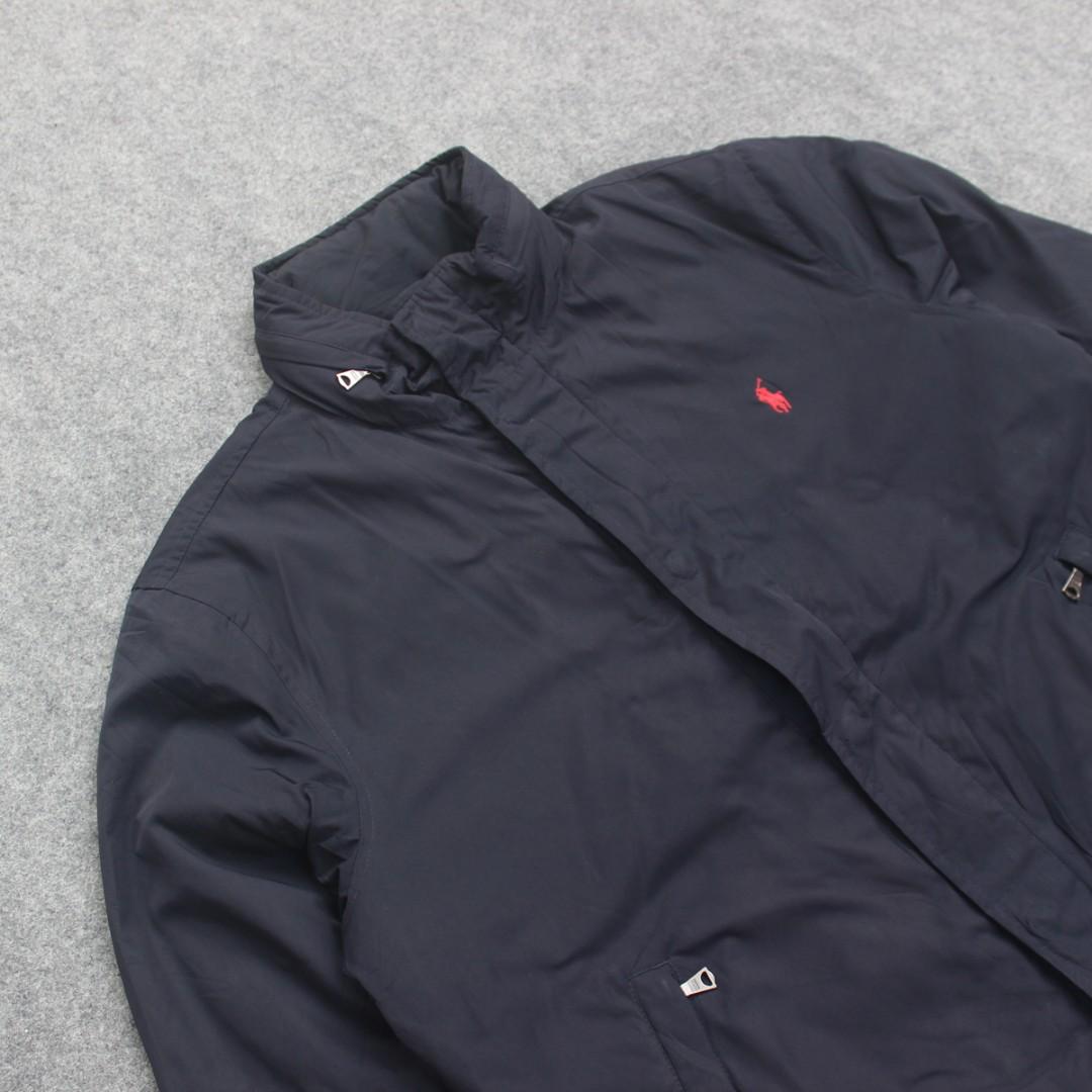 jaket semi parka navy