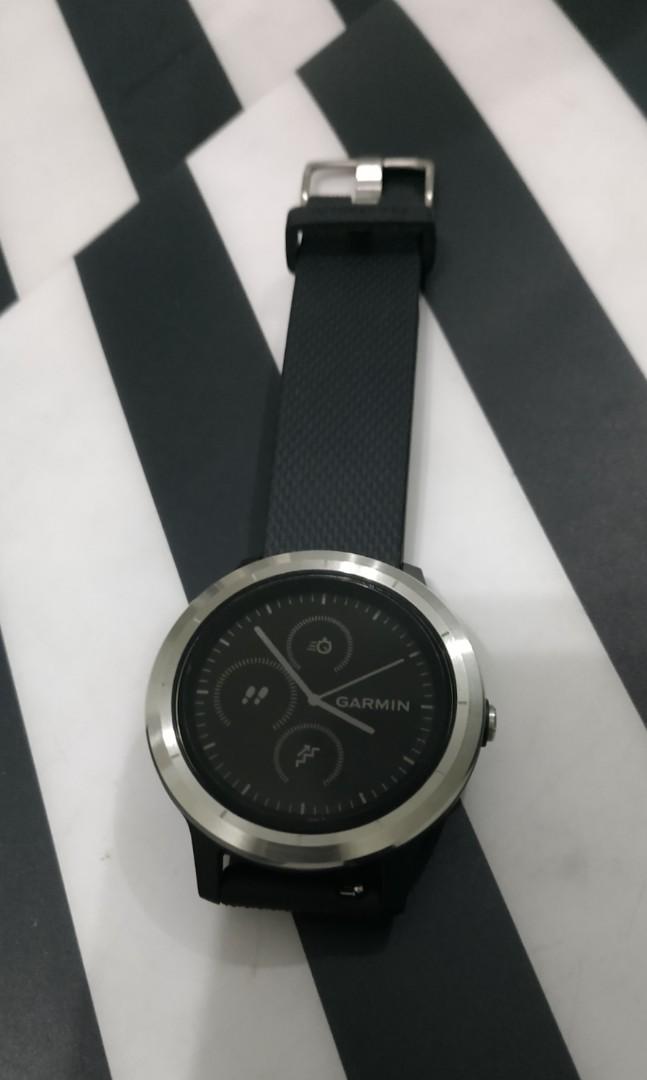 Jam Garmin Vivoactive 3 GPS wearable device Men s Fashion