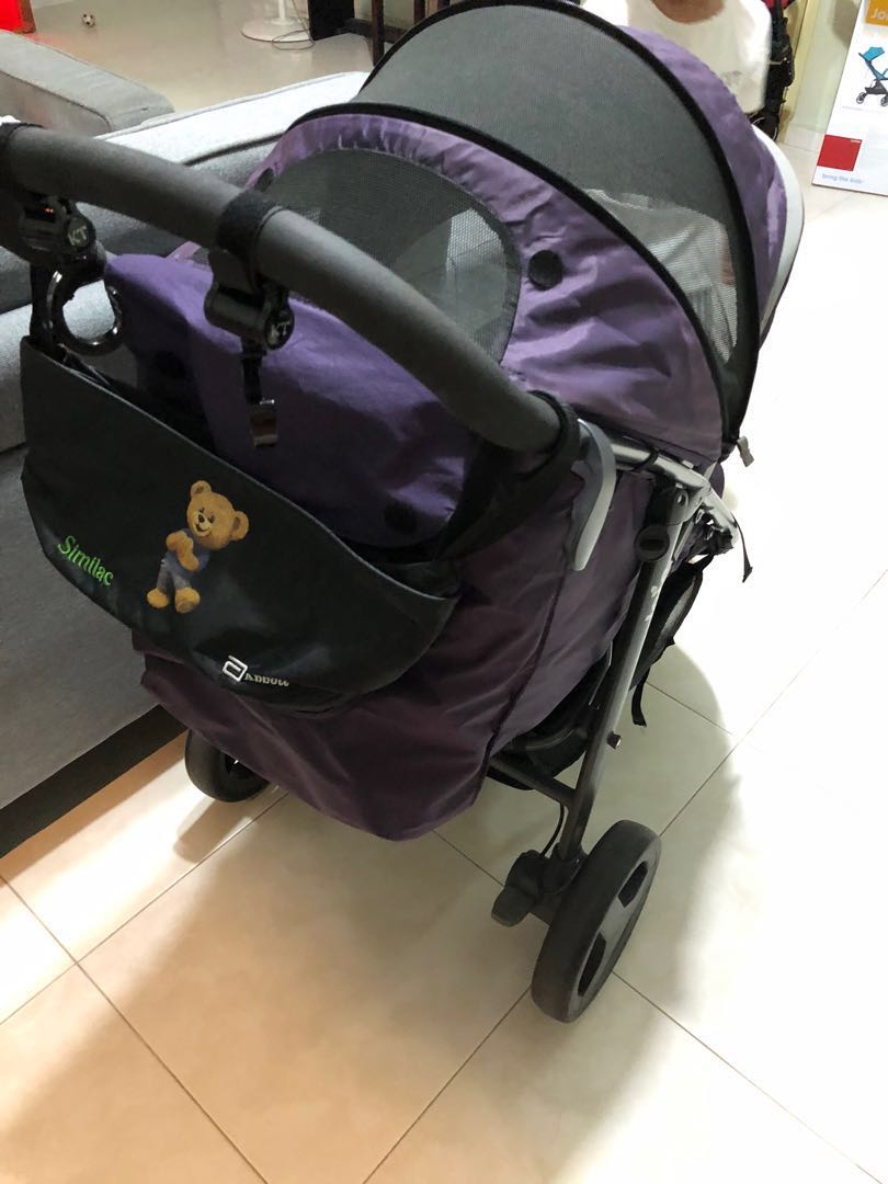 Joie litetrax 3 with free rain cover and foot muff, Babies & Kids