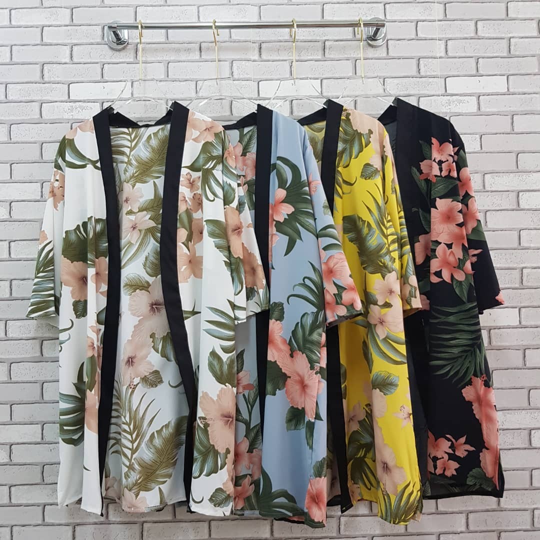 Kimono Cardigan Labuh Women s Fashion Muslimah Fashion Tops on