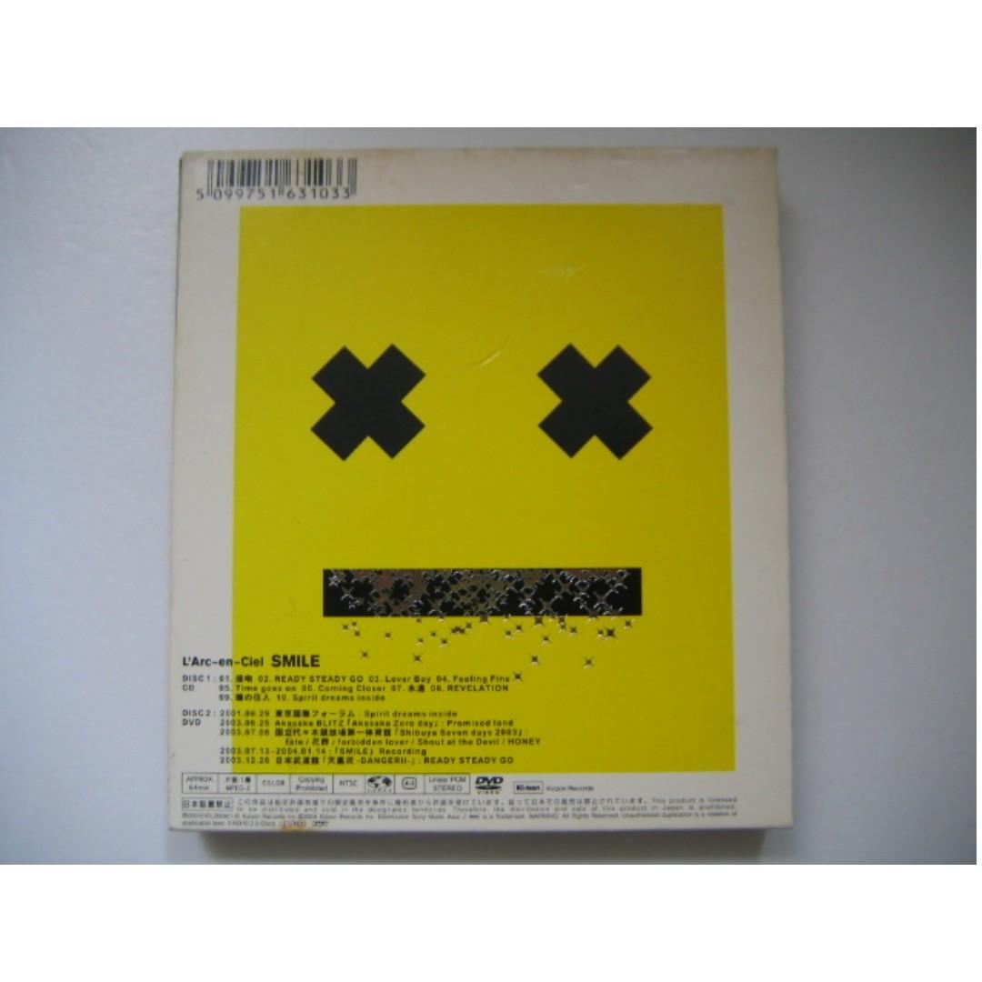 L'ArcenCiel Smile CD + DVD (港版) (初回限定盤) (附歌詞畫冊本 及 小咭), 興趣及遊戲, 收藏品及紀念品, 明星周邊 Carousell