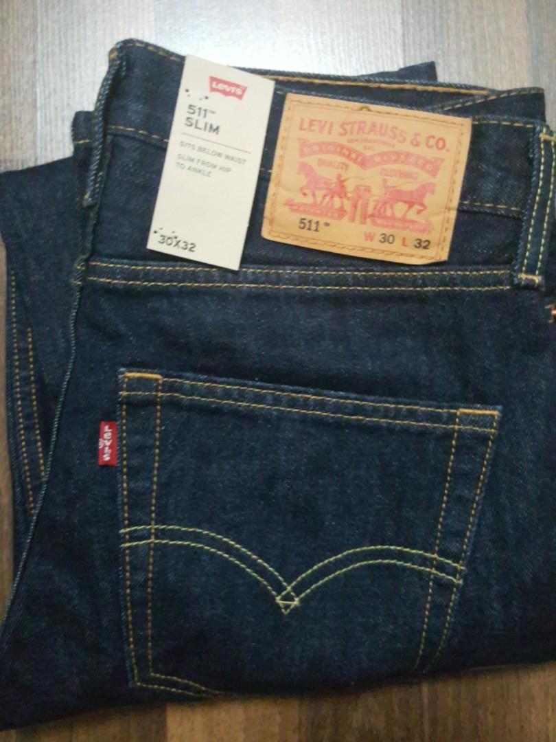 Levi's 511 Slim Fit BNWT Jeans (30x32 