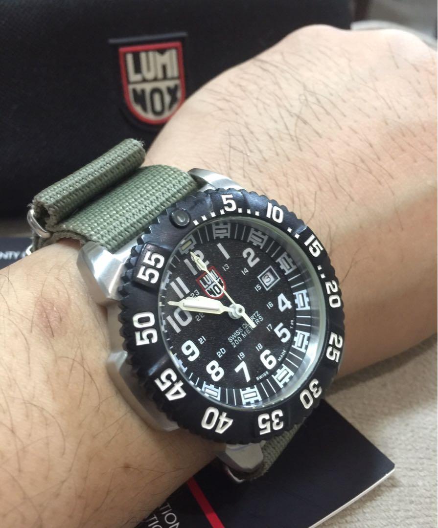 Luminox 3150 Steel Colormark Series Men s Fashion Watches