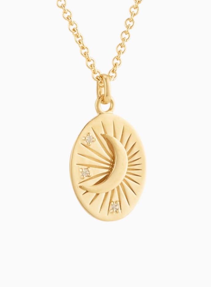 Mejuri Moon Necklace