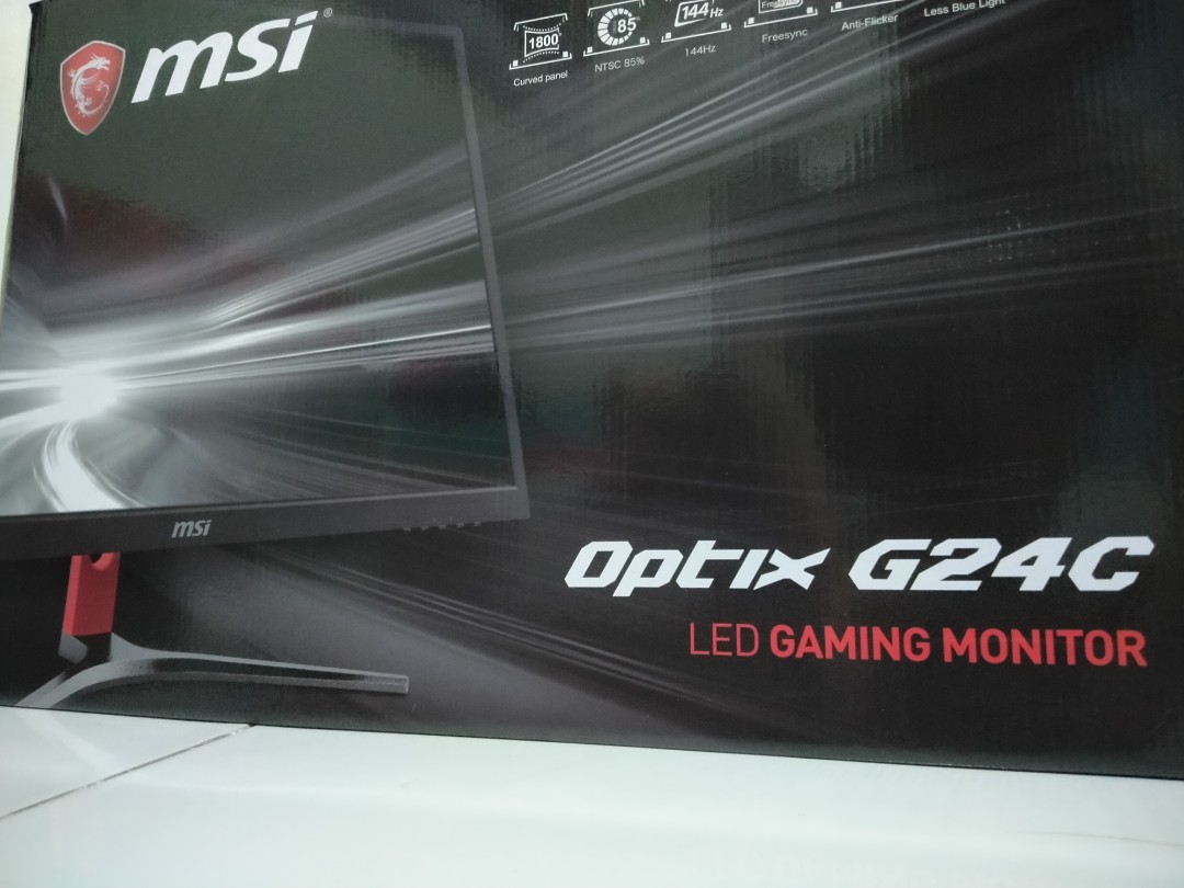 MSI Optix G24C, Computers & Tech, Parts & Accessories, Computer Parts