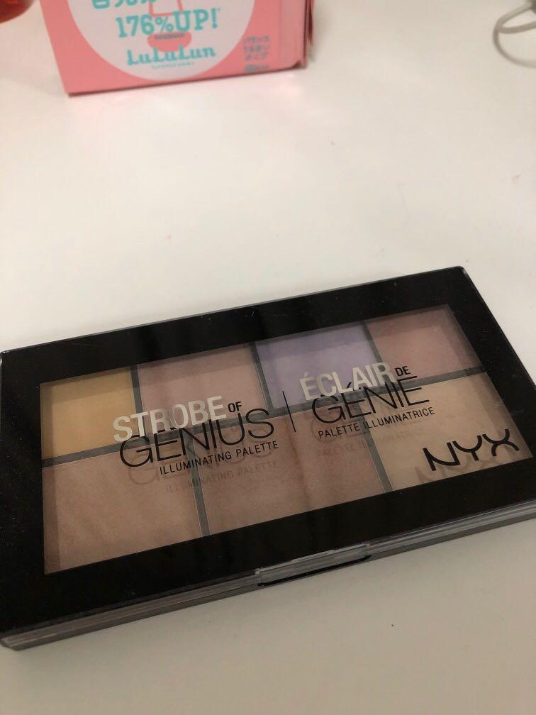 nyx highlighter palette