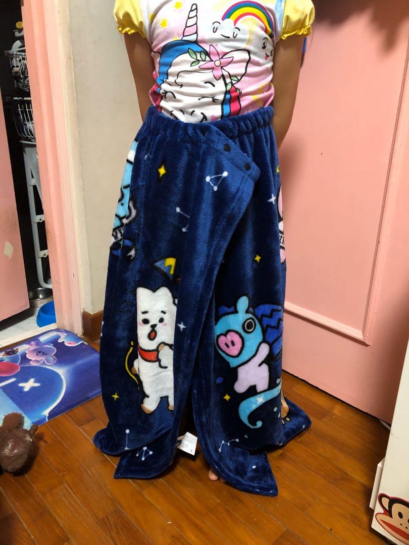 Bt21 top skirt blanket