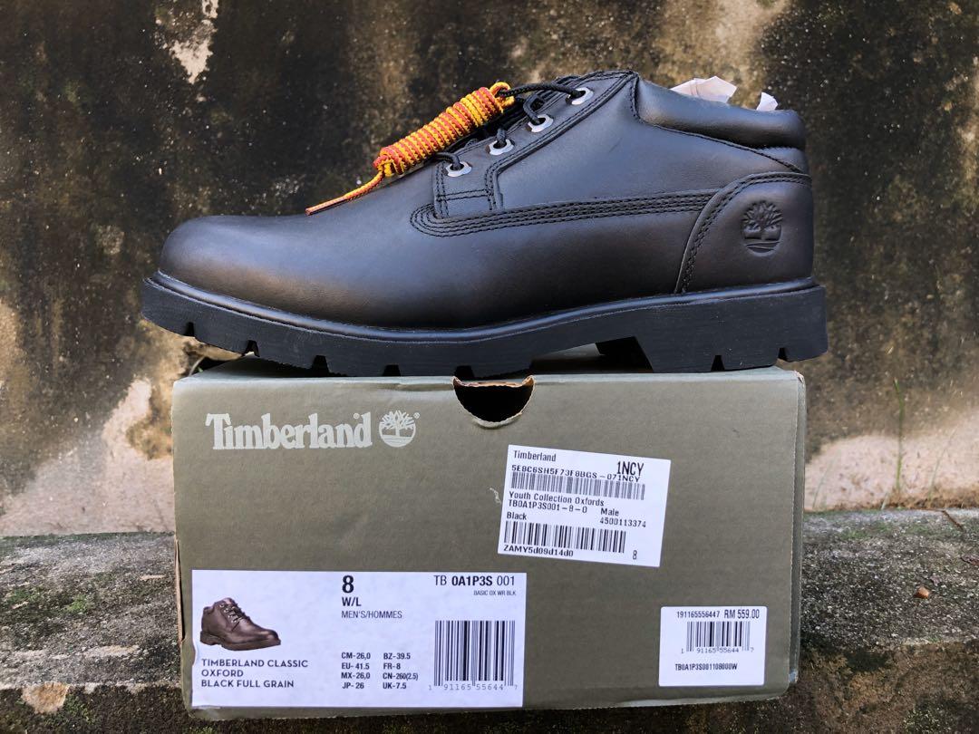 Timberland classic best sale oxford black