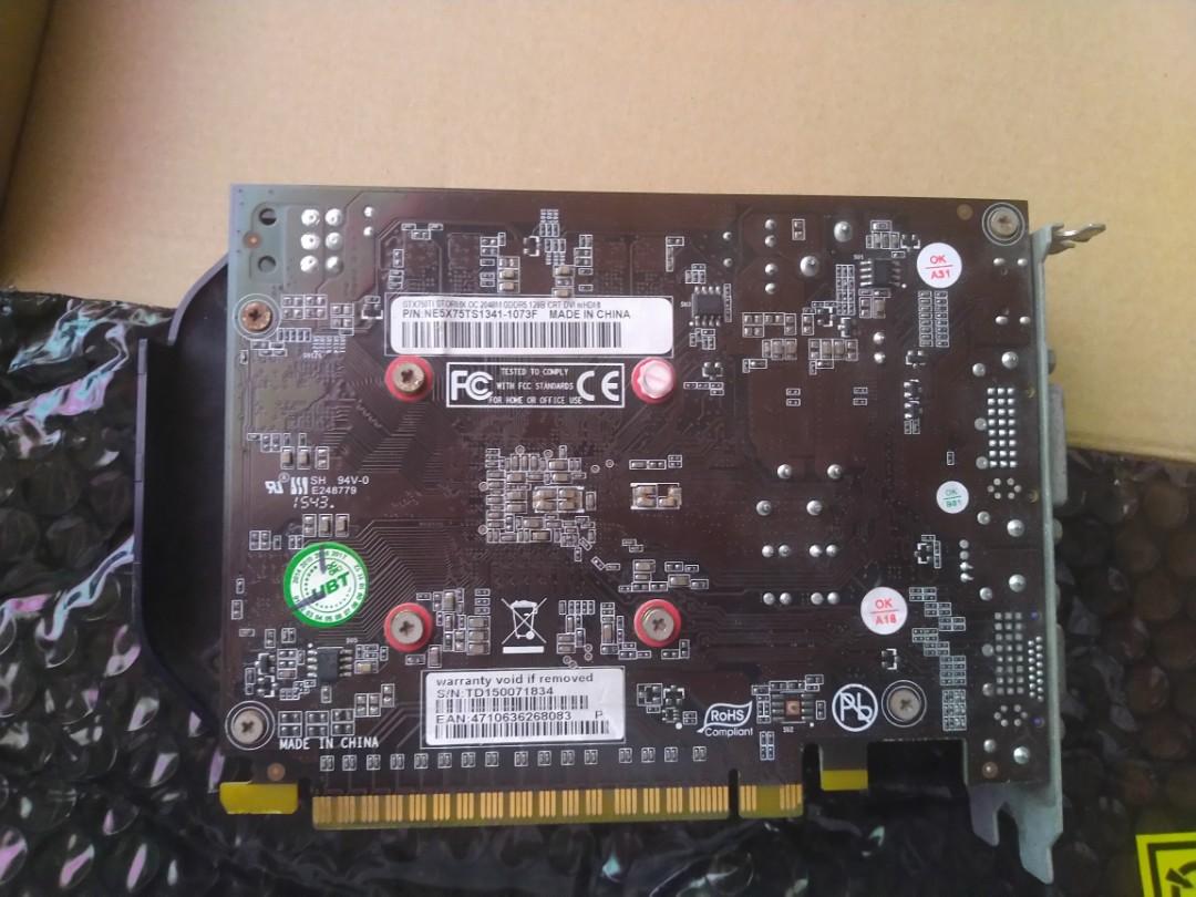 PALIT GTX 750 TI (2GB), Computers & Tech, Parts & Accessories, Computer ...