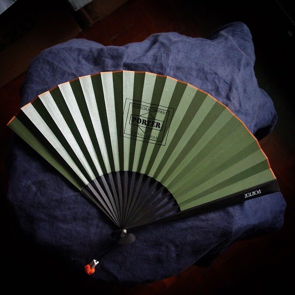 日本porter京都限定扇子 手作設計 手作商品在旋轉拍賣