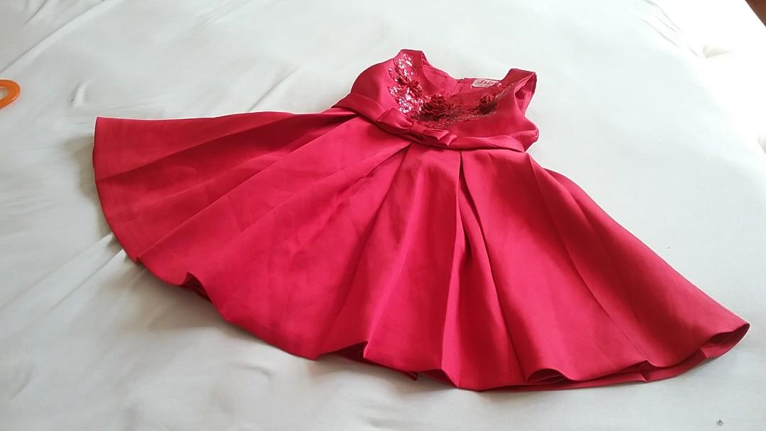 3t red dress clearance